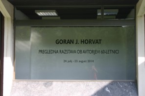 Goran J. Horvat - Pregledna razstava ob avtorjevi šestdesetletnici