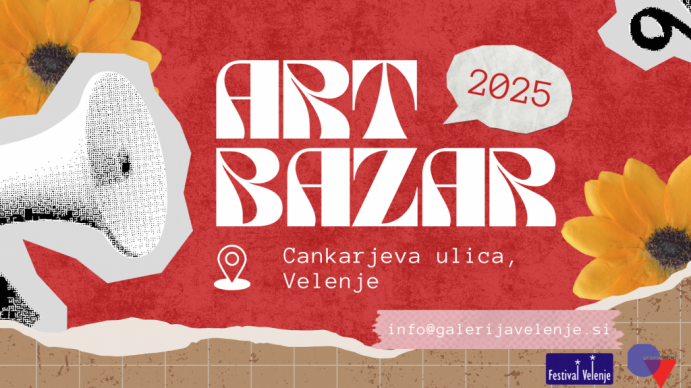 Petek v mestu - Art bazar na Cankarjevi ulici v Velenju