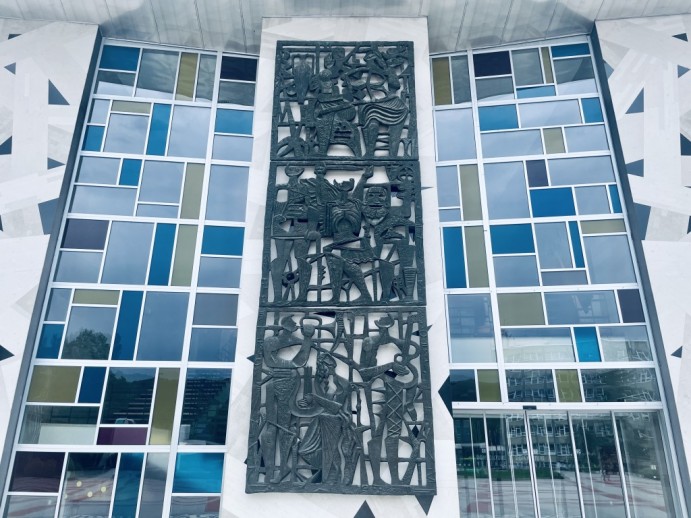 Batič v Velenju - predavanje Borisa Beje, umetnika in docenta Naravoslovnotehniške fakultete Univerze v Ljubljani