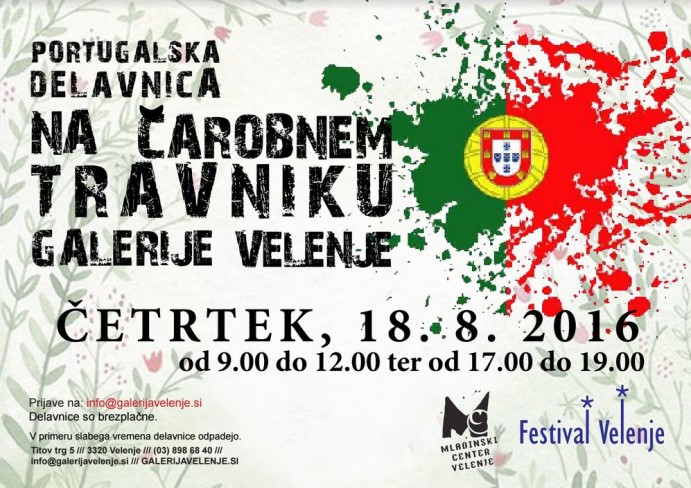 Portugalska delavnica na čarobnem travniku