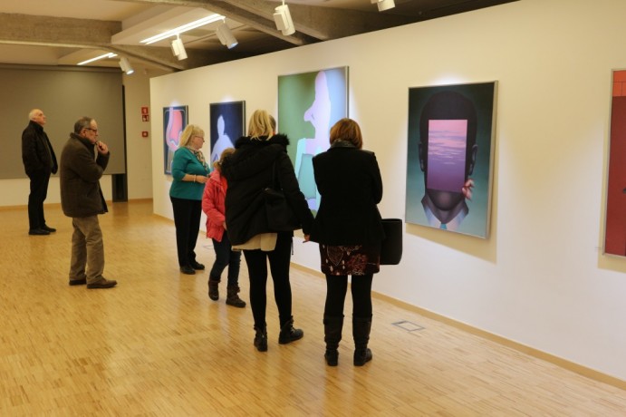 Vodstvo po razstavi Refleksije Borisa Jesiha