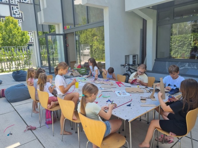 Poletni počitniški program v Galeriji Velenje 