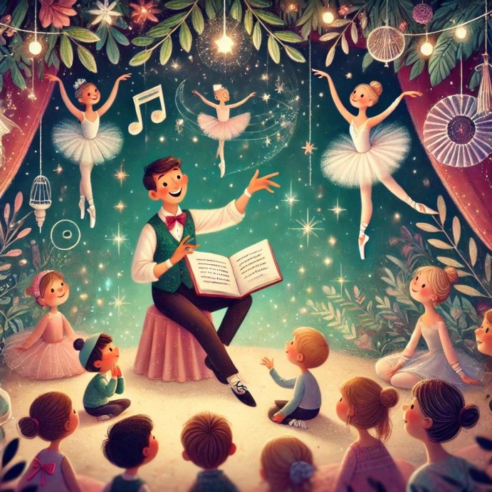 Pravljično pogovorna urica z Arpadom: Zgodbe skozi baletne copatke