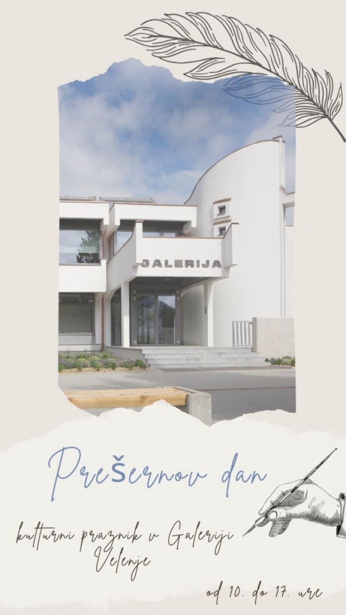 Prešernov dan – kulturni praznik v Galeriji Velenje