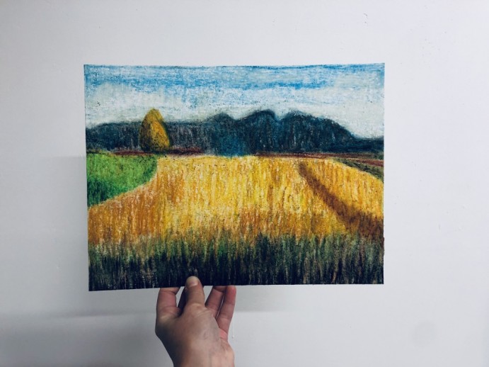 Delovna razstava tečajnikov Slikarske šole (Odprtje razstave)                                   