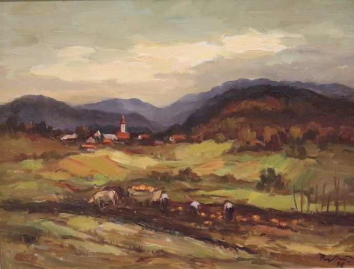 Naprej v preteklost: Slovenija skozi oči slikarjev 