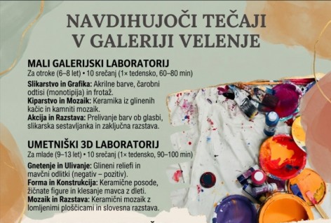 Nova sezona likovnih tečajev v Galeriji Velenje