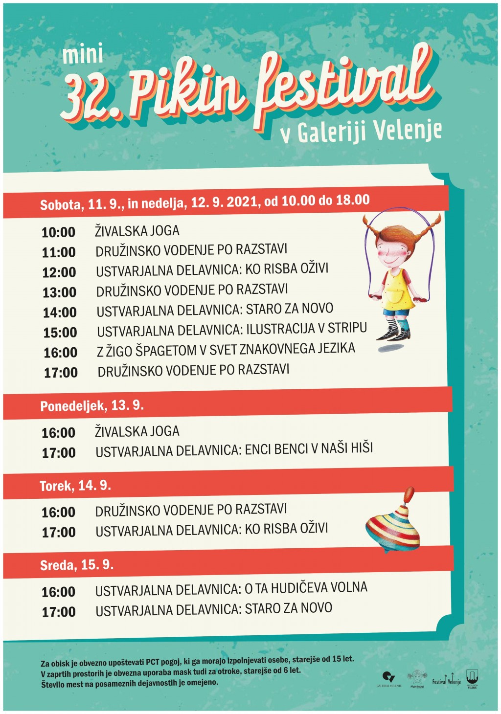 Mini 32. Pikin festival v Galeriji Velenje