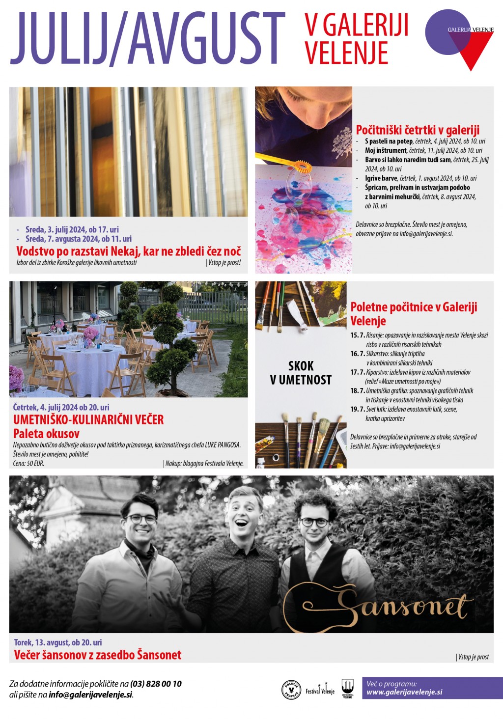 Program za poletje 2024