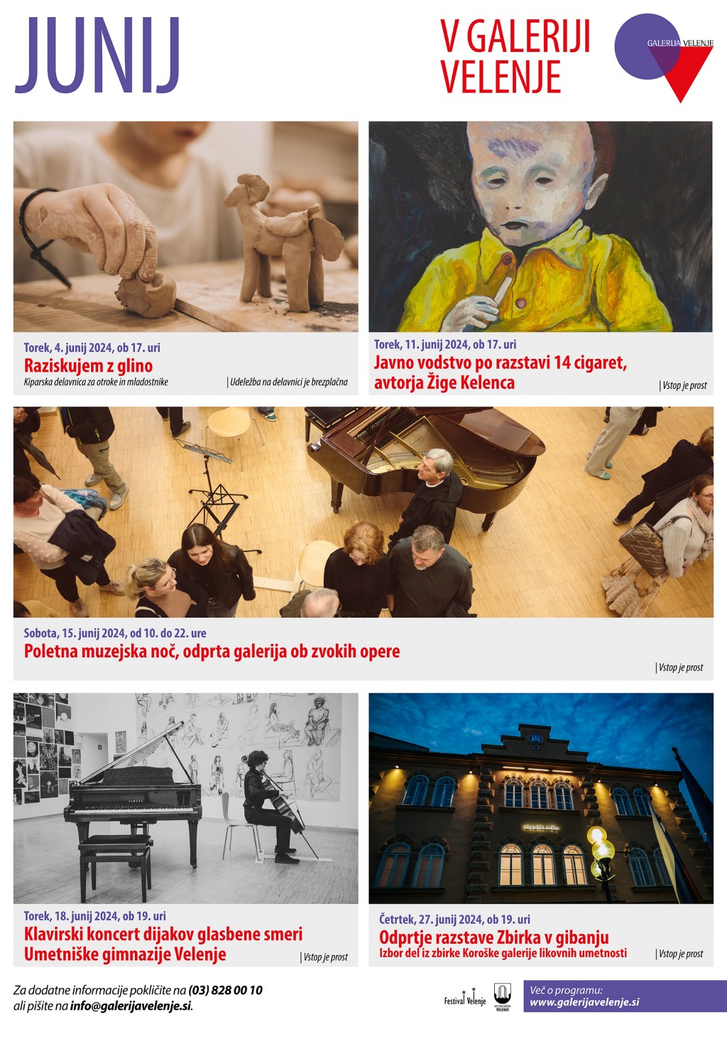 Program za mesec junij