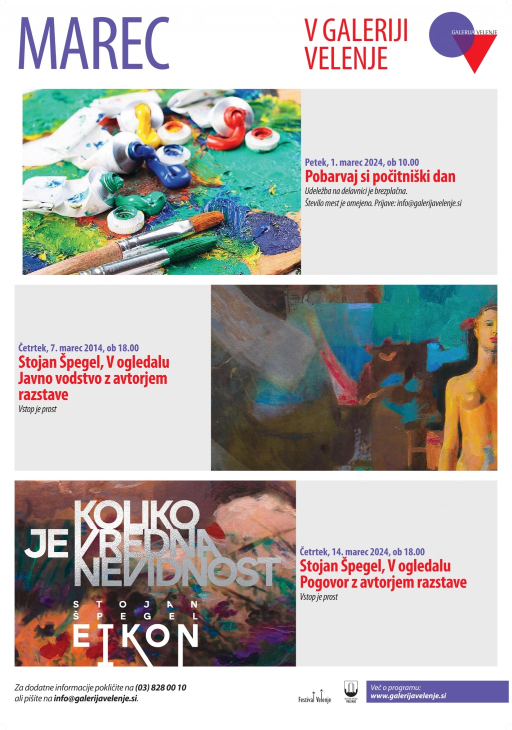 Program za mesec marec