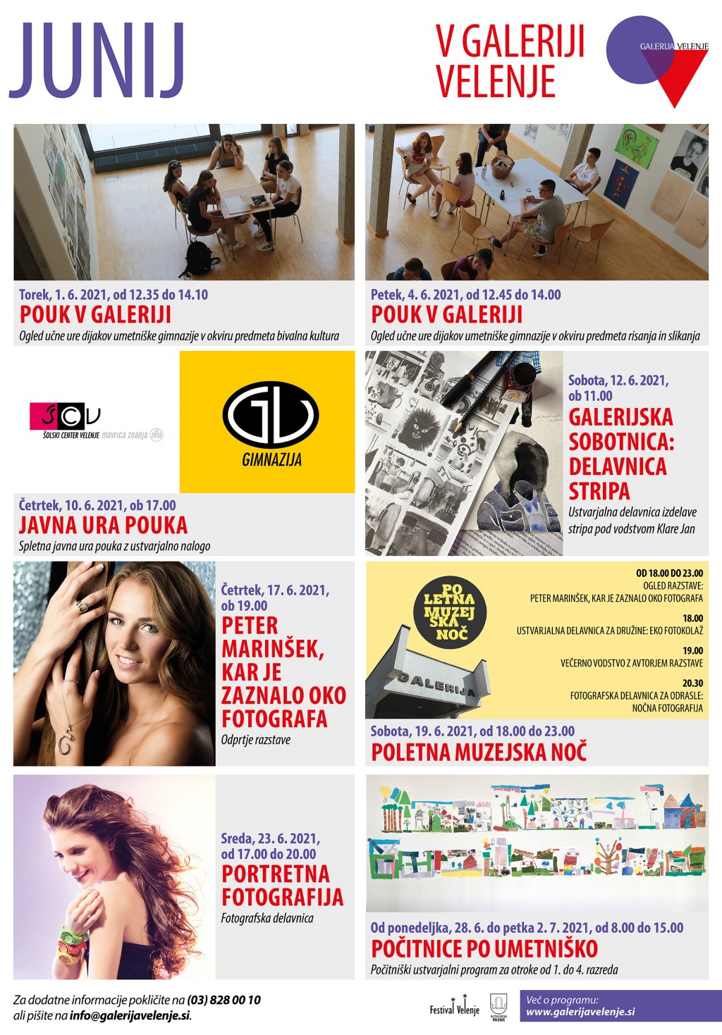 Junij v Galeriji Velenje