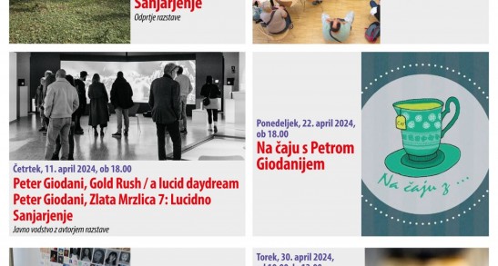 Program za mesec april