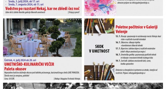 Program za poletje 2024