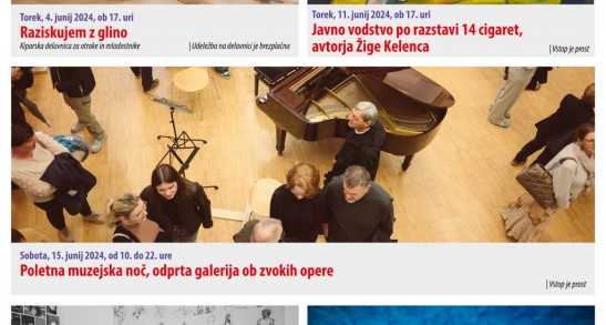 Program za mesec junij