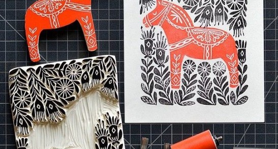 Grafični galerijski atelje – linorez